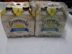 lot 201 image: 2 Bundaberg 4 packs Lemonade...