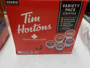 lot 204 image: Keurig Tim Hoton Variety Pack Coffe...