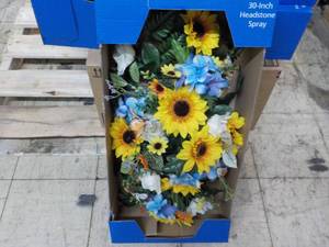 lot 209 image: 30 Artificial Flower Spray...
