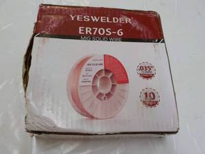 lot 223 image: Yes Welder MIG Solid Wire ER7OS-6...