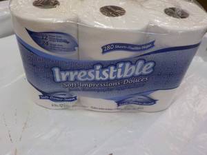 lot 237 image: 12 Rolls Irrestible 2 Ply Toilet Pa...