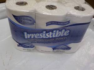 lot 238 image: 12 Rolls Irrestible 2 Ply Toilet Pa...
