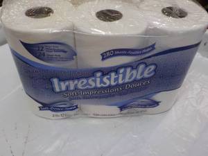 lot 241 image: 12 Rolls Irrestible 2 Ply Toilet Pa...