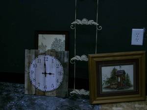 lot 151 image: Framed pictures, plate holder, and ...