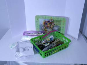 lot 144 image: Misc. lot of untensils, electric cu...
