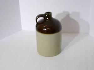 lot 81 image: Antique Crock jug ...