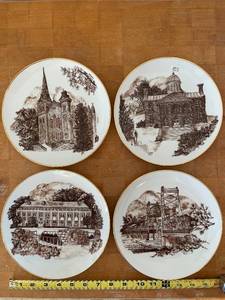 lot 50 image: Set of 4 City of Stillwater MN Limited Edition Collectible Plates