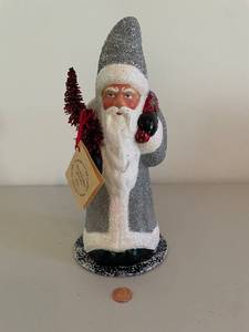 lot 314 image: Ino Schaller Papier Mache Santa Claus Figurine