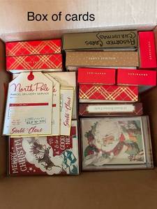 lot 348 image: Collection of Assorted Holiday Greeting Cards