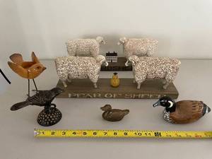 lot 769 image: Collection of Decorative Animal Figures and Plaques
