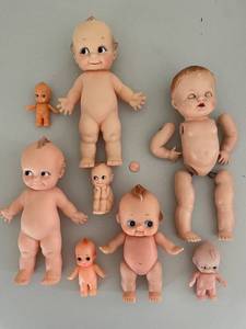 lot 800 image: Collection of Vintage Kewpie Dolls - Set of 8
