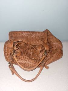 lot 461 image: Valentina Genuine Leather Handbag Made in Italy