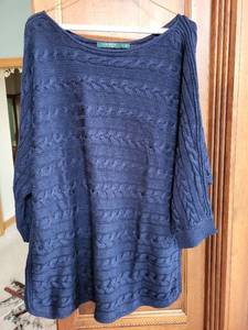 lot 583 image: Collection of Lauren Ralph Lauren Womens Sweaters and Blazers 3X 20W