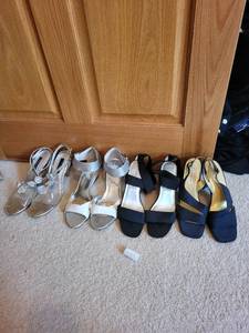 lot 638 image: Collection of 4 Womens Designer Sandals - Various Brands and Sizes