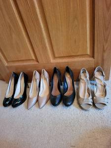 lot 641 image: Collection of Womens High Heel Shoes - 4 Pairs