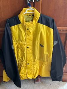 lot 596B image: Firstgear Mens 4XL Rain Jacket Yellow and Black w Pants