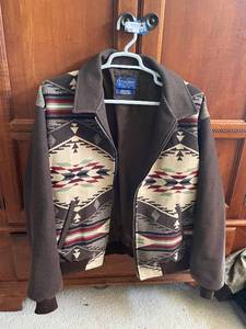 lot 612A image: Pendleton Woolen Mills High Grade Western Wear Jacket XXL