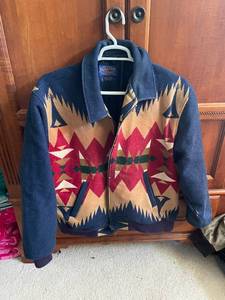 lot 617A image: Pendleton Woolen Mills High Grade Western Wear Jacket 2XL