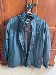 lot 630A image: Columbia 2XT Tall Blue Waterproof Jacket
