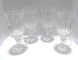 lot 6 image: Set of 4 Waterford Lismore Irish Coffee Mugs 6.5