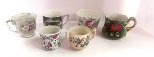 lot 34 image: 6 China Pieces Lefton, Occupied Japan, Norcrest, Germany
