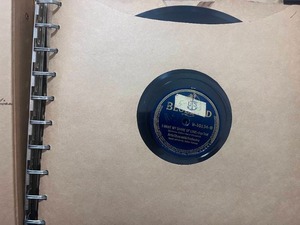 lot 89 image: Vintage Book of 12-78RPM Records Arte Shaw Orchestra