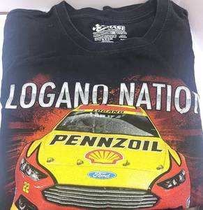 lot 103 image: New Size XL Logano Nation Racing T-Shirt