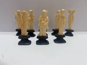 lot 104 image: Collection of The Eight Immortals from Chinese Mythology