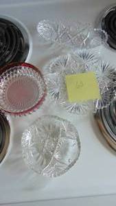 lot 60 image: 4 Pieces of Crystal