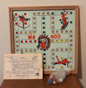 lot 84A image: Vintage Wa Hoo Game