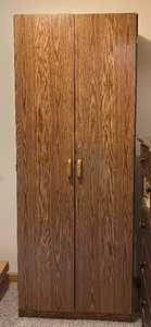 lot 136 image: Cabinet with Adjustable Shelves