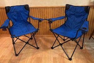lot 188 image: Two Greatland Foldable Captains Chairs