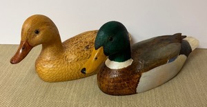 lot 198 image: Duck Decoys by J. Vanko