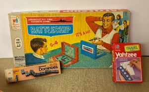 lot 235 image: Games including Battleship, Pit, Parcheesi and More