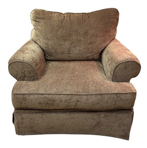 lot 25B image: Ashley Furniture Upholstered Arm Chair