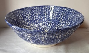 lot 316 image: Decorative Sponge Ware Bowl by Roma Inc