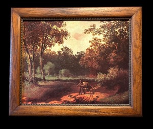 lot 311 image: Landscape in Fall Print by Carl Hasch