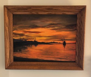 lot 331 image: Original Framed Artwork