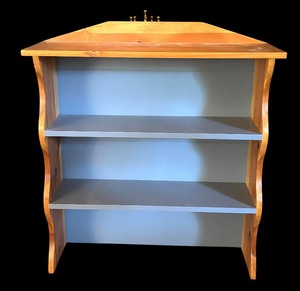 lot 351 image: Vintage Wooden Shelf