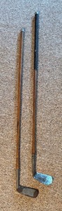 lot 431 image: Two Vintage Golf Clubs