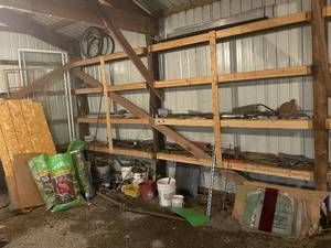 lot 169 image: Assorted Scrap Pieces  Including Metal Pipes and Bicycle Wheels