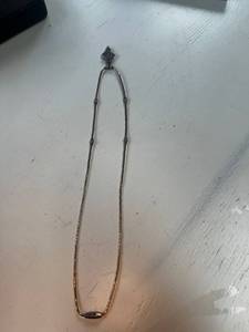 lot 12 image: Elegant Silver Opal Pendant Necklace