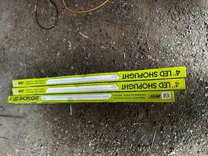 lot 38 image: Set of 2 Feit Electric 4ft LED Shoplights