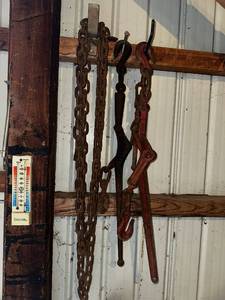 lot 63 image: Lot of Industrial Chain Binders and Load Binders