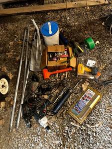 lot 69 image: Mixed Lot of Tools and Equipment Including Drills and Fogger