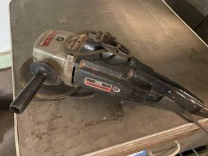 lot 107 image: Used Craftsman Power Grinder with Side Handle