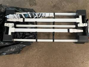 lot 138 image: MD Sports Badminton Net Set with Assembly Instructions