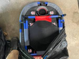 lot 140 image: Collapsible Lawn Game with Target Circles