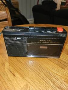 lot 234 image: Realistic Voice Activated Cassette Tape Recorder CTR-65