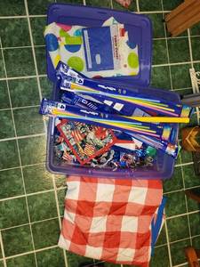 lot 271 image: Large Collection of Patriotic Party Supplies and Decorations